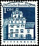 Germany - 1966 - Melanchthon House, Wittenberg. - IDM - Dull Blue - Scott 948 A267 - 0